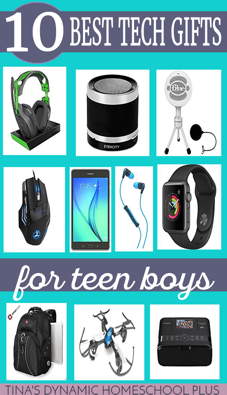 Ten Best Tech Gifts for Teen Boys @ Tina's Dynamic Homeschool Plus
