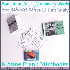 World War II Homeschool History Free Unit Study and Lapbook