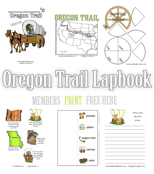 American History | Oregon Trail Lapbook