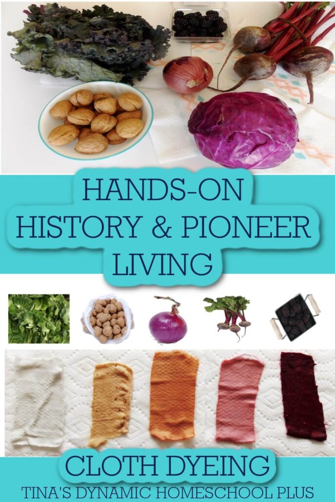 Pioneer Living and Cloth Dyeing (Hands-on History)