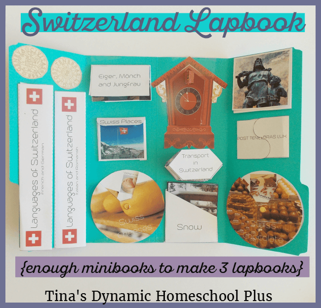 Switzerland Homeschool Geography Unit Study (and Lapbook)