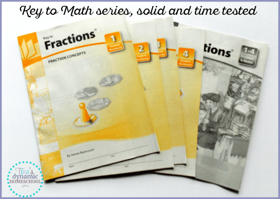 Key to Math Series. It's solid and time tested @ Tina's Dynamic Homeschool Plus