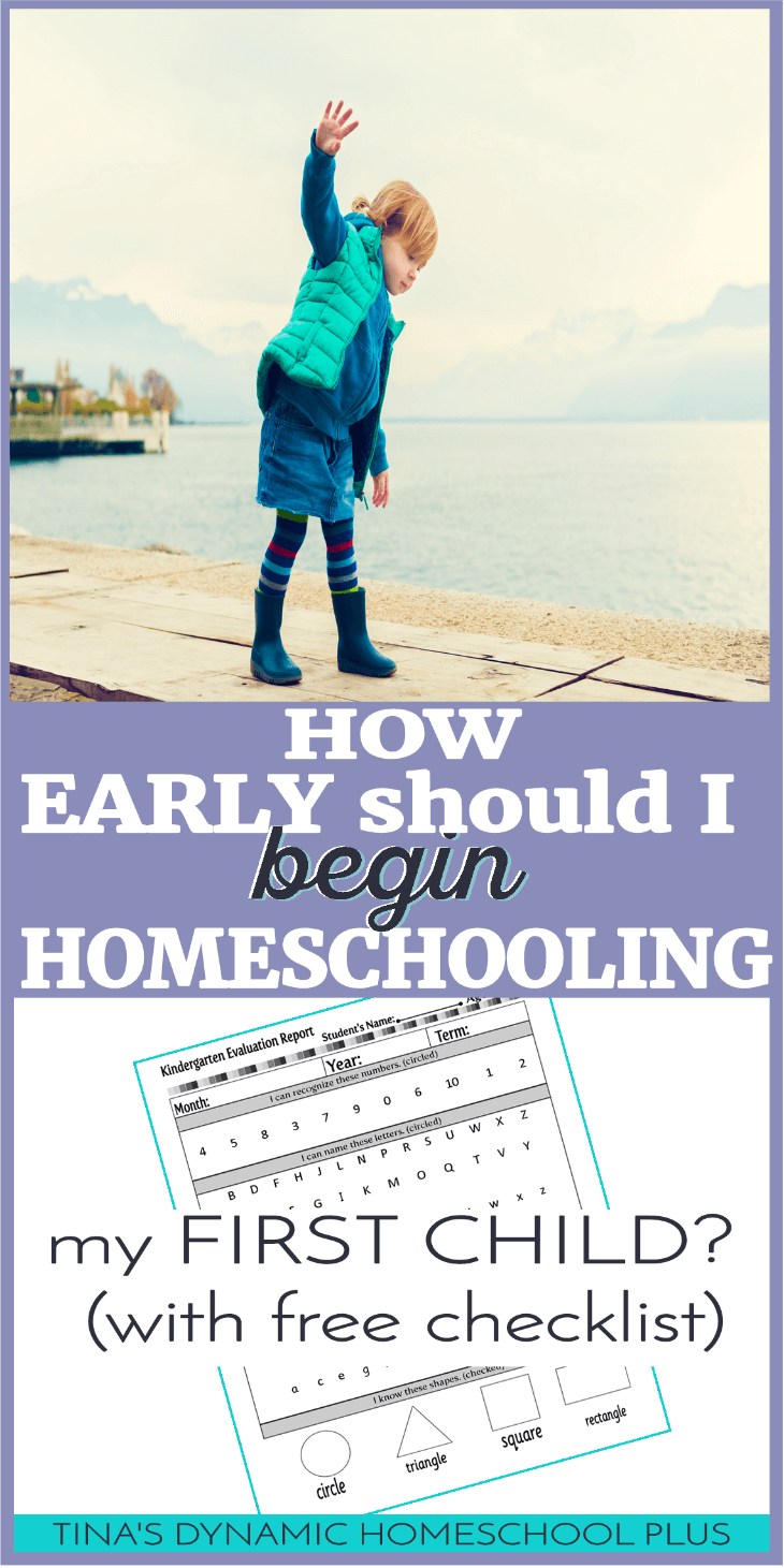 How Early Should I Begin Homeschooling My First Child? (and checklist). Being both anxious and excited, I couldn't wait to begin homeschooling my first child, Mr. Senior 2013. And being around the homeschool community because my mother homeschooled my younger sister, I had an idea of how to begin. As I began, I knew some things, but it was nowhere near what I needed to know. Click here to read my mistakes AND how to avoid them! By the way, I didn't mess up my sons, they turned out fine!
