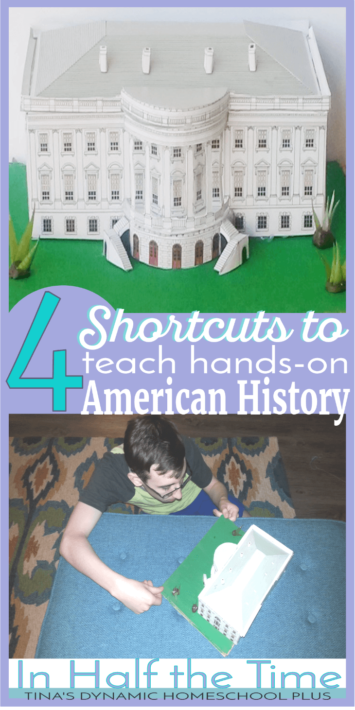 For years I've fought my tendency to stick just a worksheet in front of my sons and call it American history. Knowing that learning by doing works but keeping hands-on ideas uncomplicated are two different things for me. I tend to complicate and over-analyze the details of a history activity. Next thing you know and much to my kids' disappointment, I've completely deleted any kind of fun learning activities from our day. Can you relate? Click here to read 4 shortcuts to teaching hands-on American history activities that are no fuss, no stress, and literally no preparation!