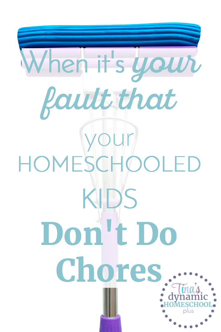 When the kids were young, I made chore charts, taught them how to clean, and made them do it. I’ve never been the kind of parent that gives up easily and does the chores myself. How did it become my fault now? Click here to read what happened AND how I changed it!