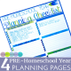 4 PRE-Homeschool Year Planning Pages 350xx