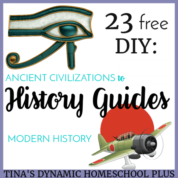 23 DIY: free History Guides – Ancient Civilizations to Modern History