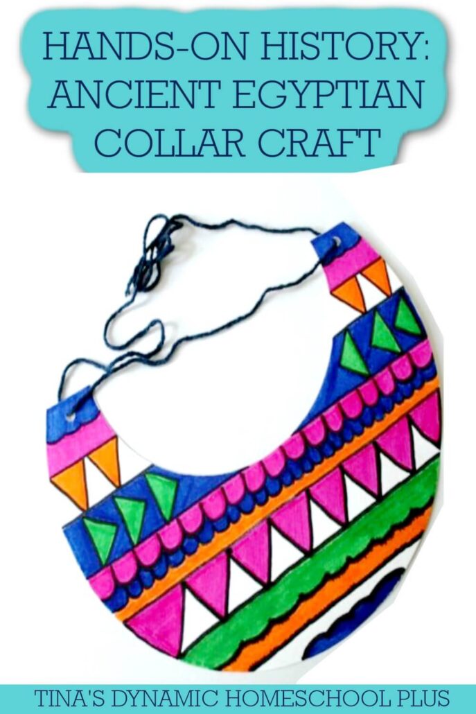 Fun Hands-On History: Ancient Egyptian Collar Craft