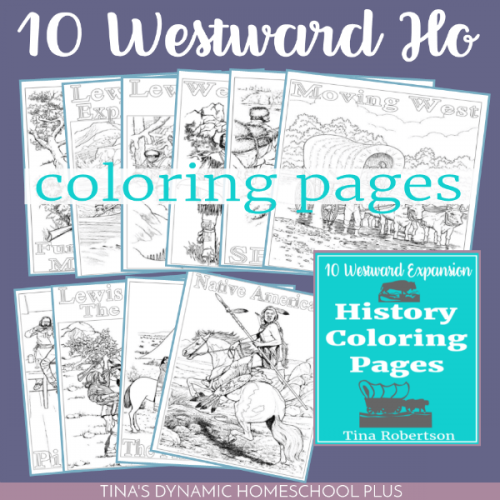 Westward Expansion History Fun 10 Coloring Pages