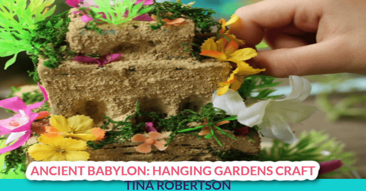 the hanging gardens of babylon model