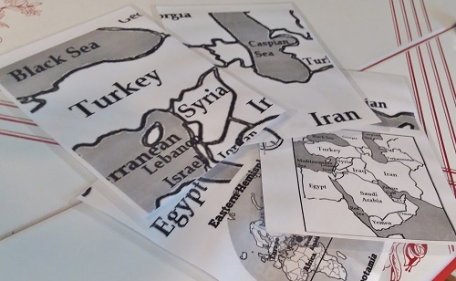 Hands-on Geography Mesopotamia: Fun Salt Dough Map