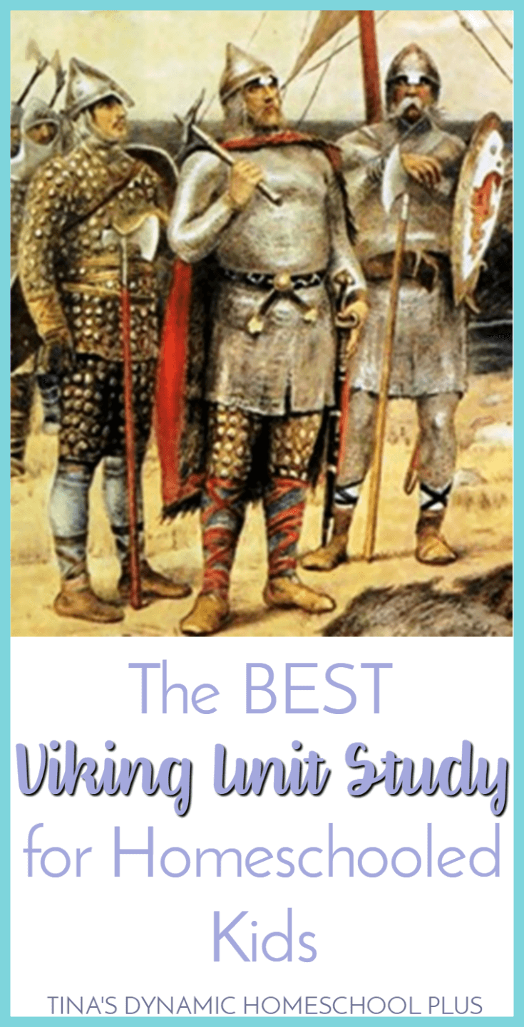 The BEST Viking Unit Study for Homeschooled Kids. Your kids will love this mini unit study about Ancient Vikings. They are truly fierce people of the sea. Click here to grab this AWESOME Vikings Unit Study @ Tina’s Dynamic Homeschool Plus