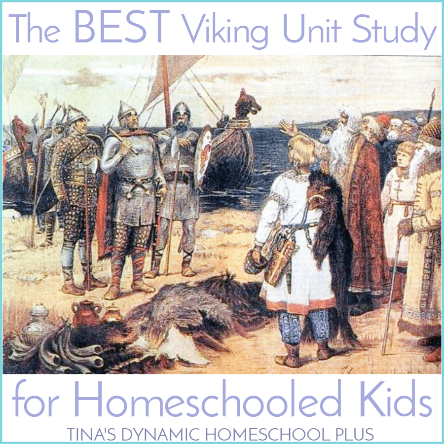 The BEST Viking Unit Study for Homeschooled Kids. Your kids will love this. Check it out @ Tina's Dynamic Homeschool Plus