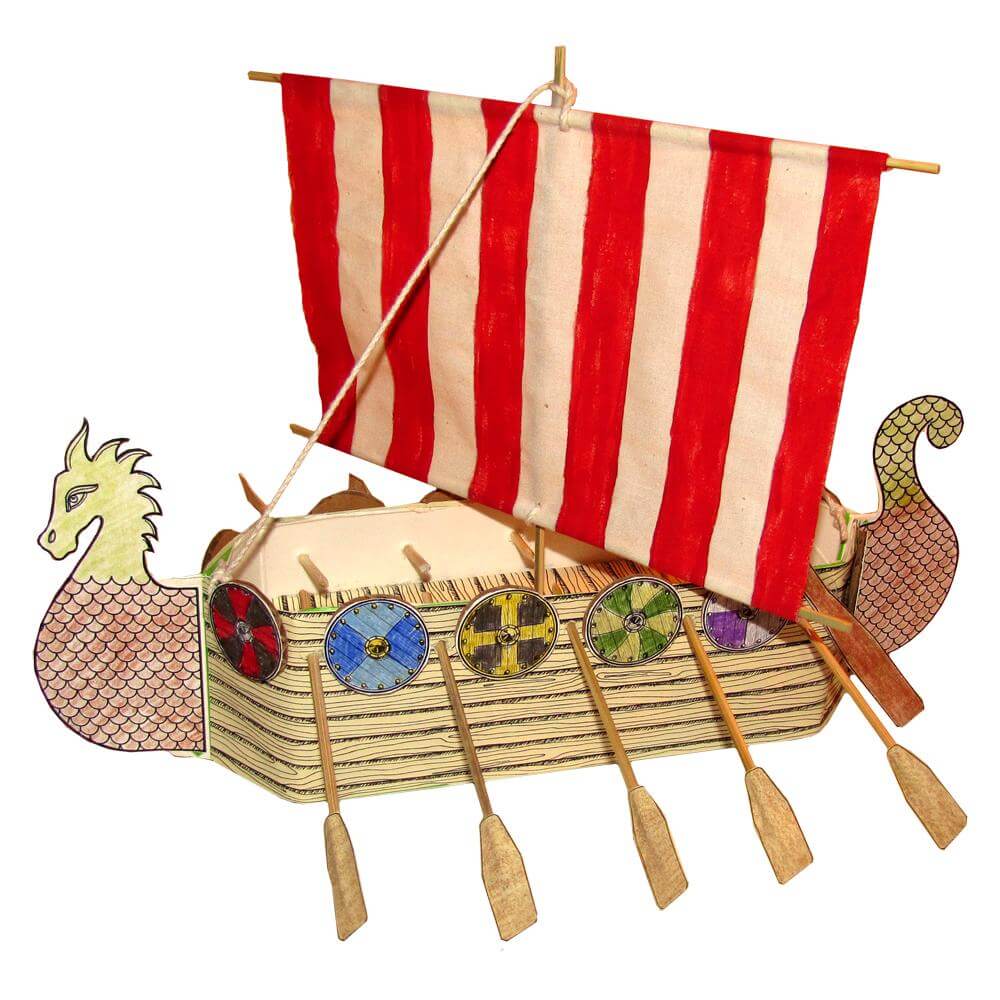 Hands on Ancient Viking Ship | Tina's Dynamic Homeschool Plus