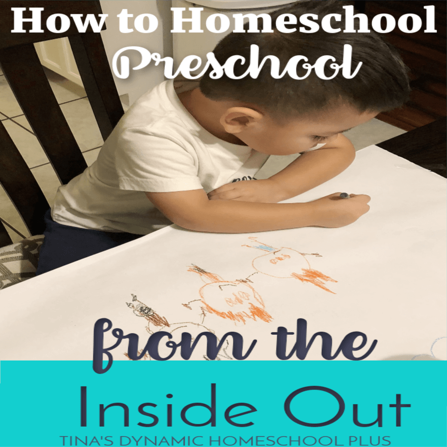 What does it mean to teach homeschool preschool from the inside out? Any change or growth whether it's physical or mental starts from the root or inside and comes to the surface.  After 20+ years of homeschooling, I've come to appreciate deeply that teaching preschool is a similar approach.