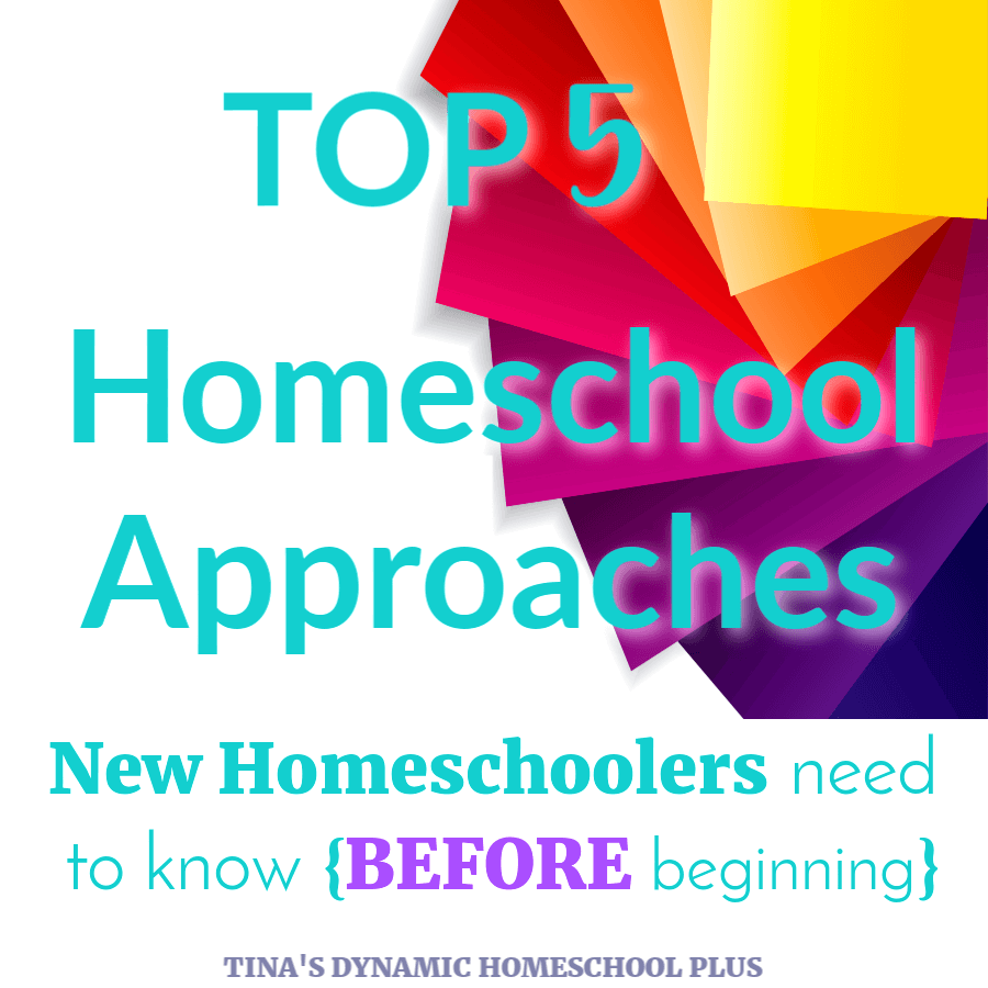 After deschooling, a new homeschooler’s first step is to get a basic grasp of homeschool approaches. Having a basic grasp of the top 5 approaches new homeschoolers can conquer overwhelm and tame the curriculum beast. CLICK HERE to read this SUPER helpful list!