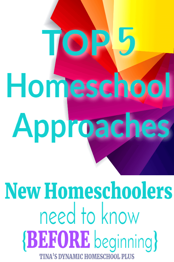 After deschooling, a new homeschooler’s first step is to get a basic grasp of homeschool approaches. Having a basic grasp of the top 5 approaches new homeschoolers can conquer overwhelm and tame the curriculum beast. CLICK HERE to read this SUPER helpful list!