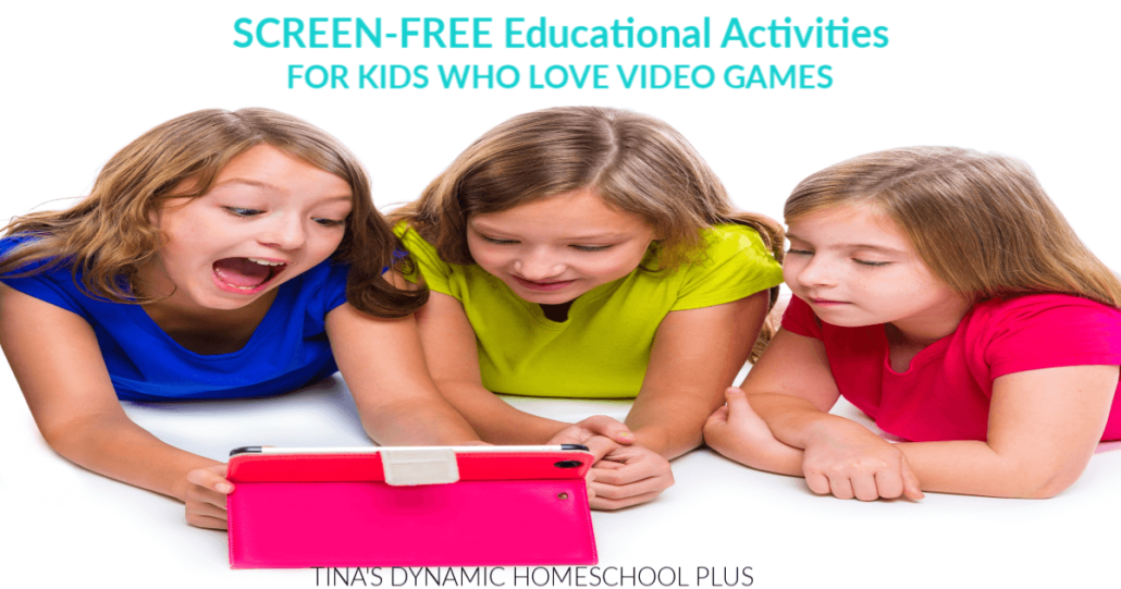 How to get your gamers interested in other subjects or activities! You’ll love the SOLUTIONS. CLICK here to grab these tips for Screen-Free Educational Activities for Kids Who Love Video Games