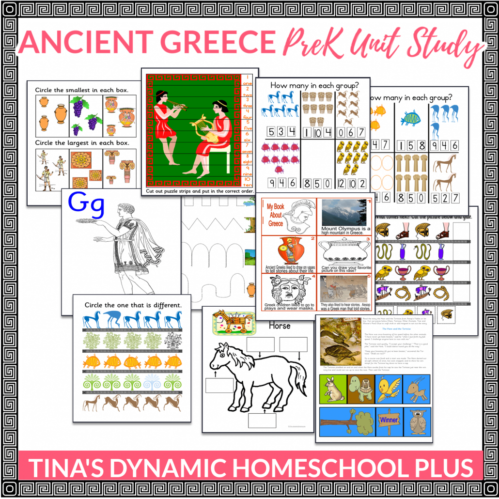 Free Awesome Ancient Greece Lapbook and Fun Hands-on Activities