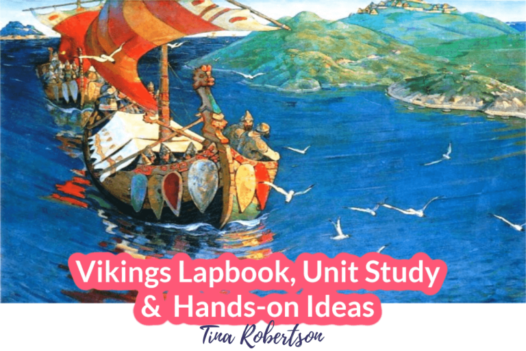 Vikings Lapbook, Unit Study and Hands-on Activities
