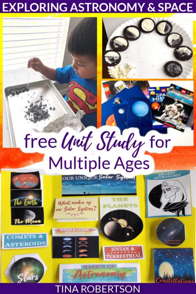 Exploring Space and Astronomy Free Unit Study for Multiple Ages