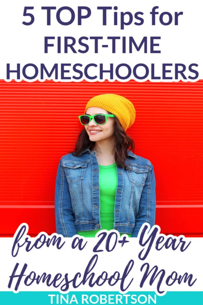 A 20+ Year Homeschool Mom's 5 TOP Tips for First Time Homeschoolers