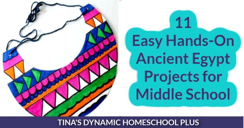 11 Easy Hands-On Ancient Egypt Projects for Middle School