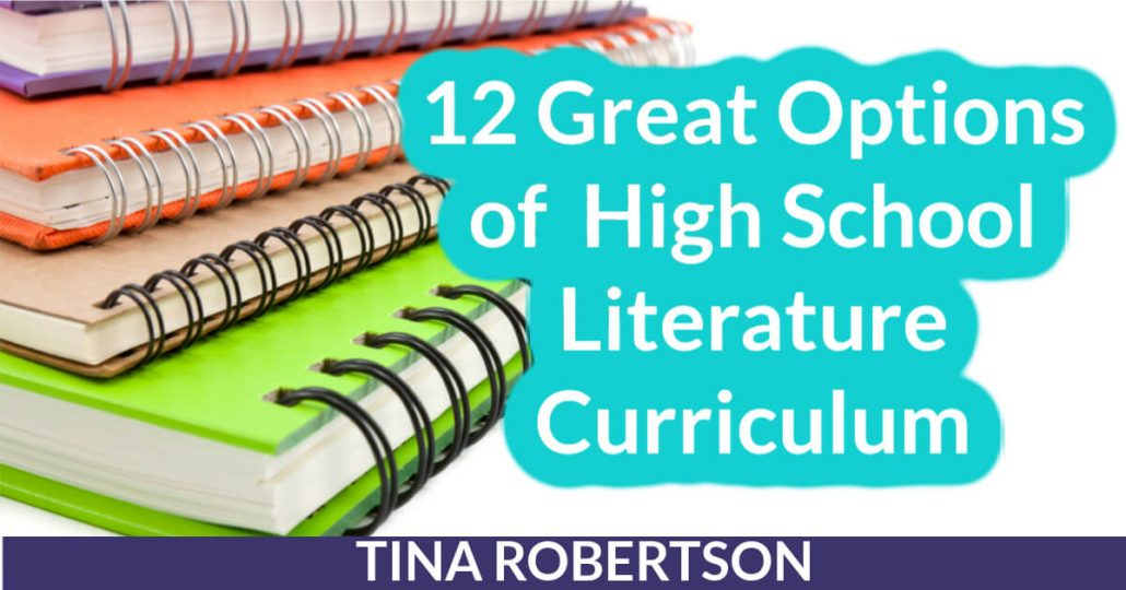 12 Great Options of High School Literature Curriculum