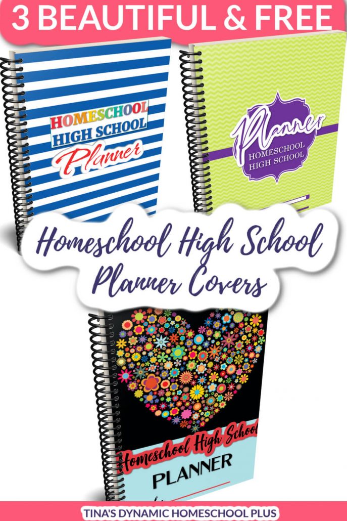 3 Free High School Planner Cover Designs