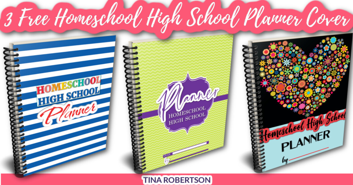 3 Free High School Planner Cover Designs