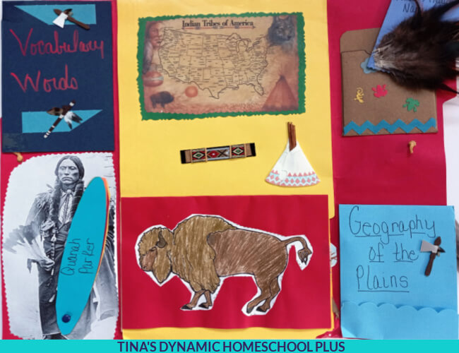 Free Native American Plains Indians Fun Lapbook for Kids (& resources)