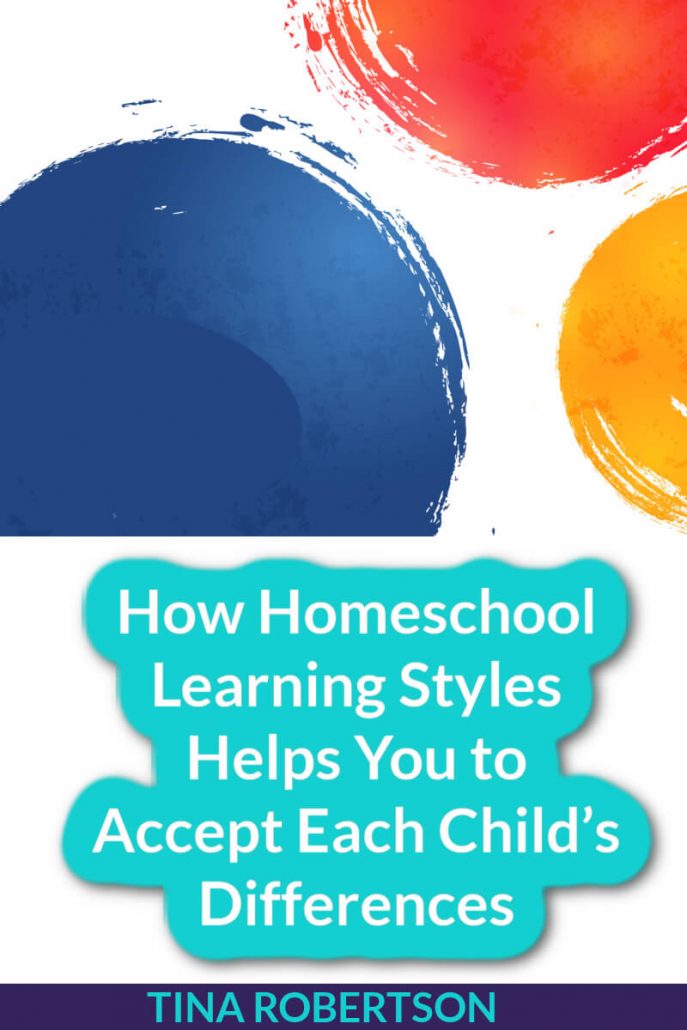How Homeschool Learning Styles Helps You to Accept Each Child's Differences