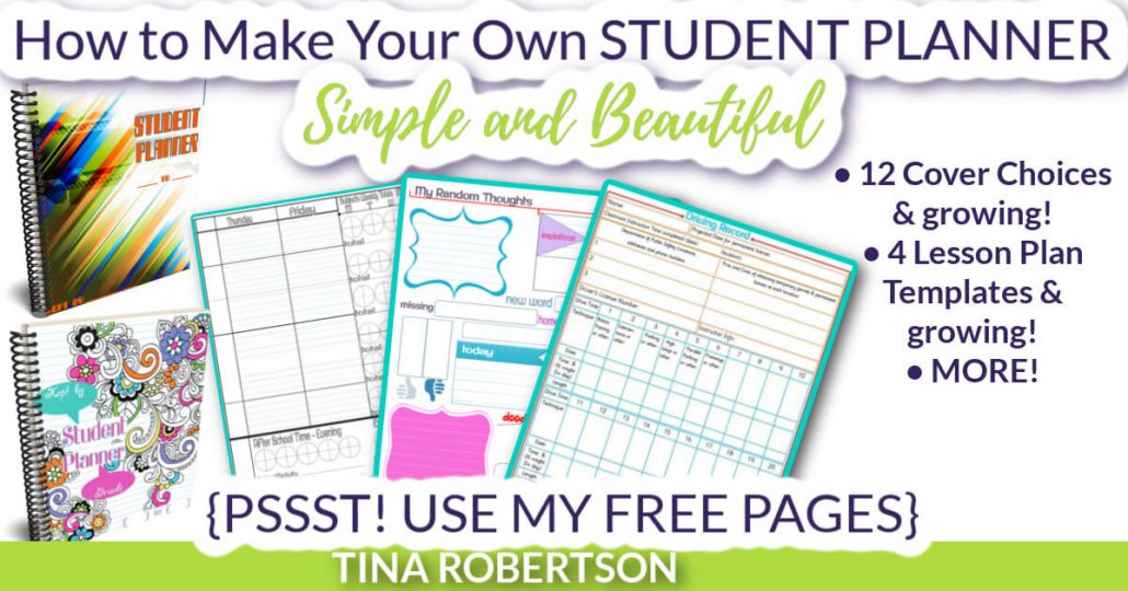 How to Make Your Own Student Planner Simple and Beautiful