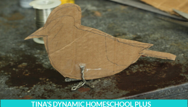 How to Make a Fun Paper Mache American Robin Bird Craft
