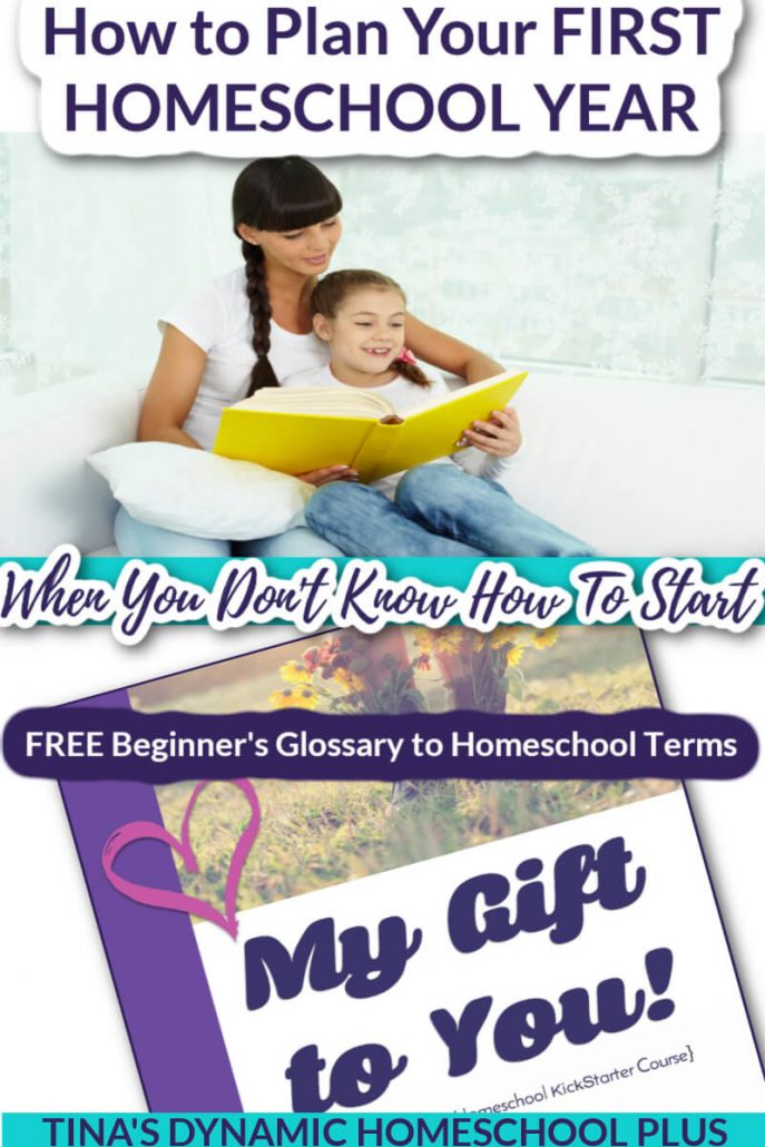 How to Plan Your First Homeschool Year When You Don't Know How To Start