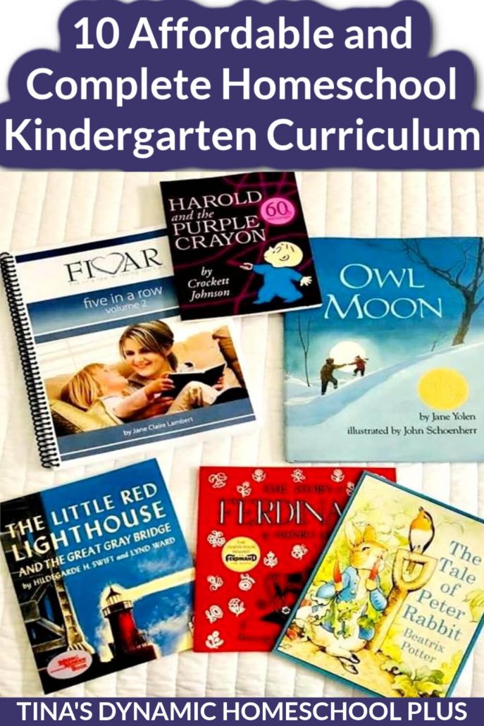 10 Affordable and Complete Homeschool Kindergarten Curriculum