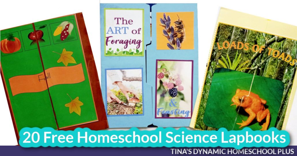 20 Free Homeschool Science Lapbooks to Teach Hands-on