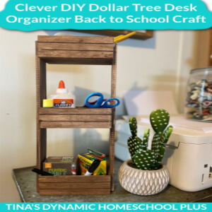 Foreman Teaches: Dollar Tree Finds, Crayon Storage, and a Small Giveaway!