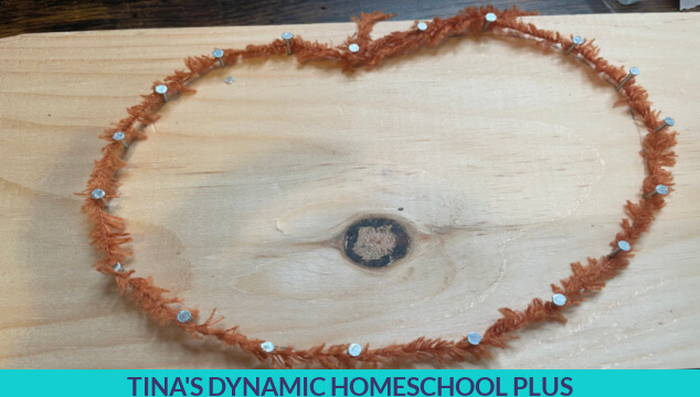 Easy Fall Crafts for Middle School: DIY String Pumpkin Art