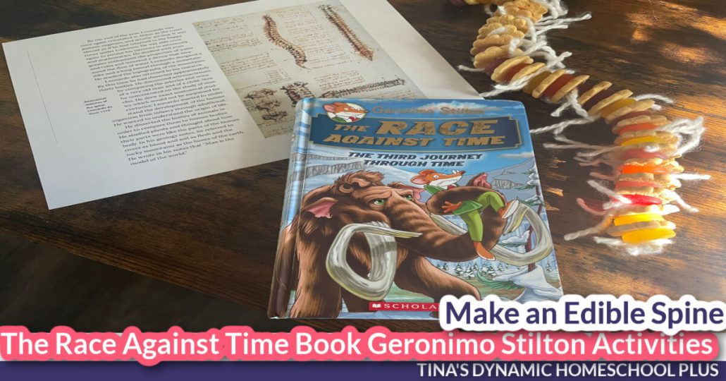 The Race Against Time Geronimo Stilton Activities: Fun Edible Spine