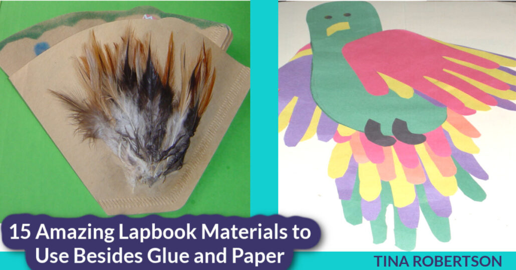 15 Amazing Lapbook Materials to Use Besides Glue and Paper