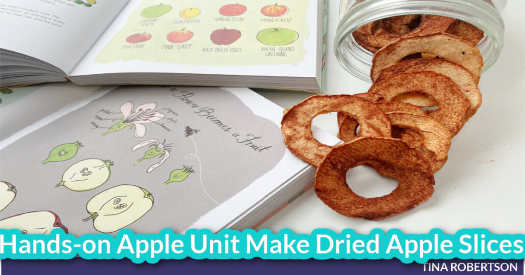 Kids Fun Hands-on Apple Unit Make Dried Apple Slices