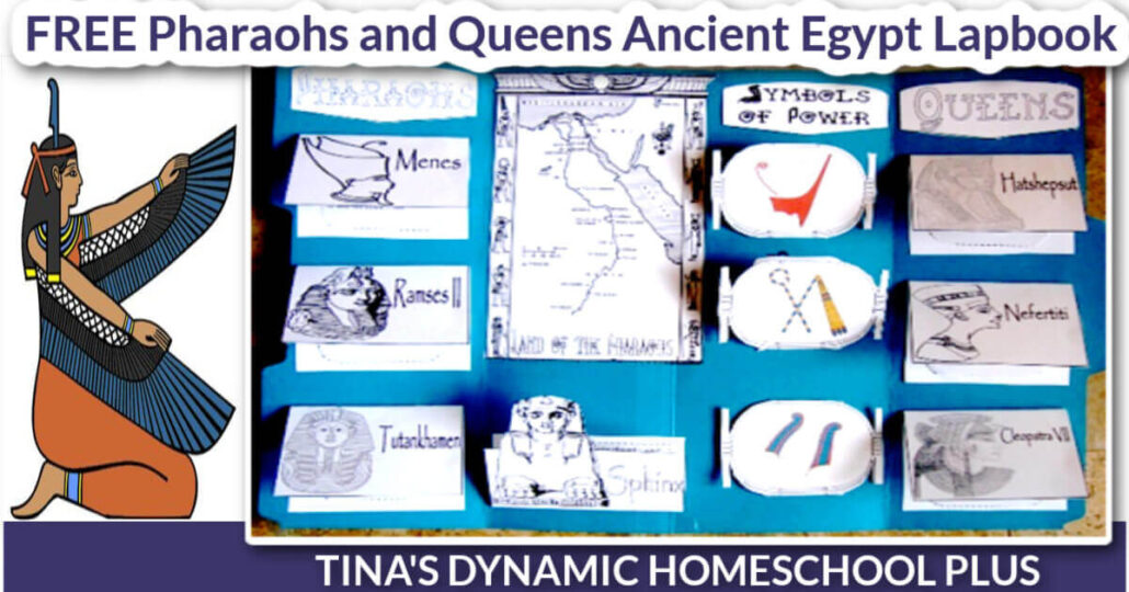 Fun Pharaohs and Queens Ancient Egypt Lapbook and Activities