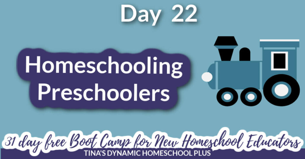 Day 22 Homeschooling Preschoolers And New Homeschooler Free Bootcamp
