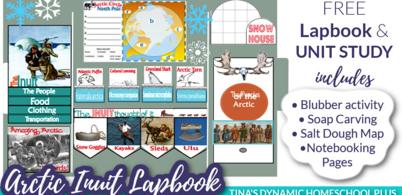 Arctic and Inuit Unit Study Free Lapbook & Hands-On Ideas