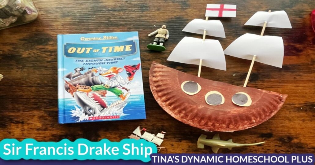 Geronimo Stilton Out Of Time Fun Sir Francis Drake Ship Craft