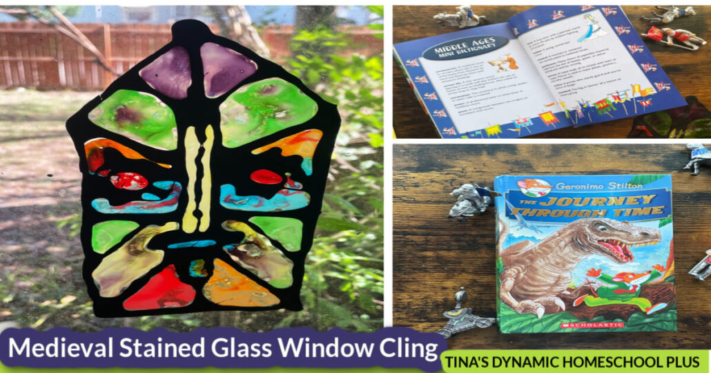 Geronimo Stilton Time Travel: How to Make a Medieval Stained Glass Craft