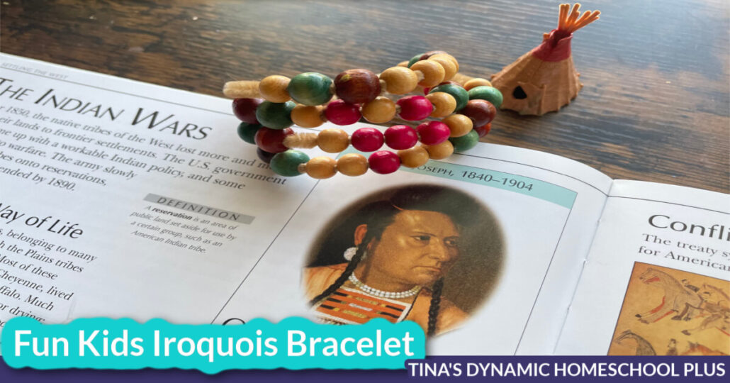 National Native American Heritage Day Make a Fun Kids Iroquois Bracelet
