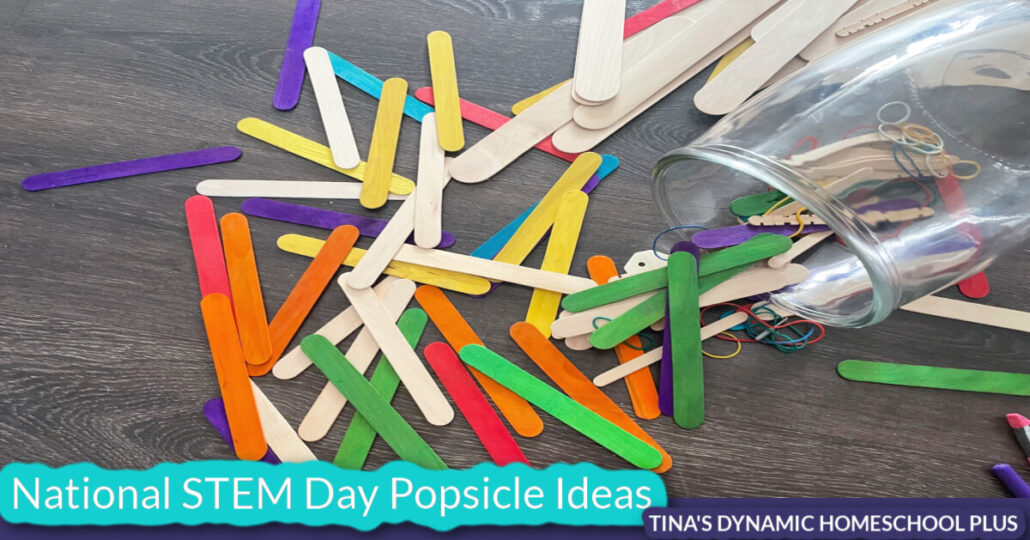 National STEM Day - Popsicle Sticks for Creative DIY STEM Projects
