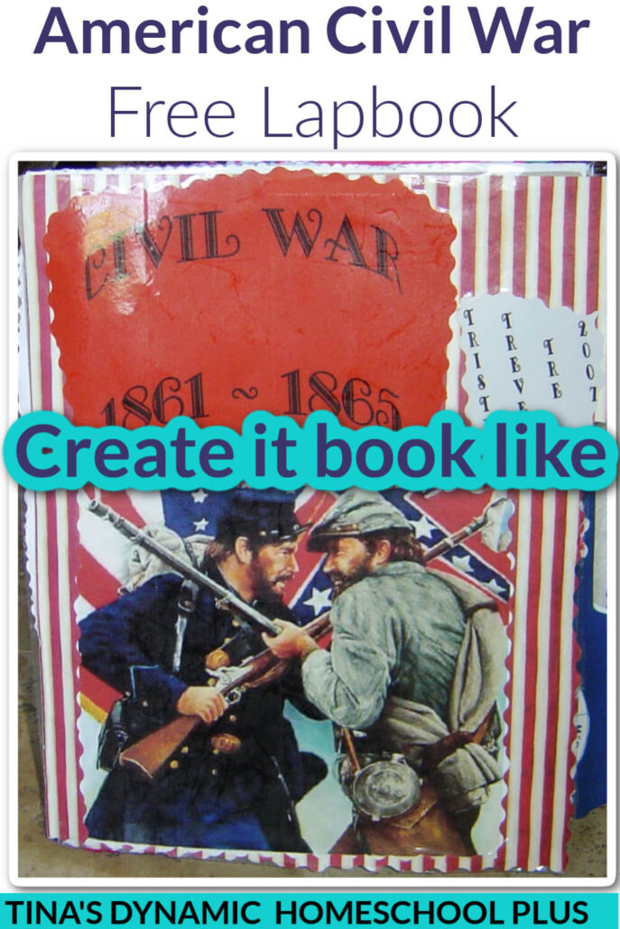 Free Amazing American Civil War Lapbook and Hands-on Unit Study